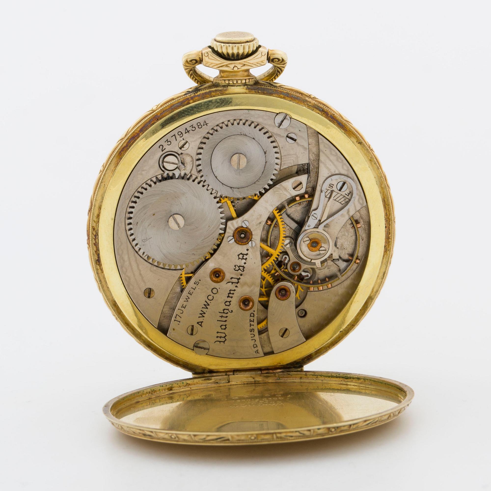WALTHAM, pocketwatch, 44 mm,