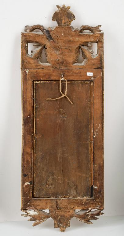 SPEGEL, gustaviansk, omkring sekelskiftet 1800.