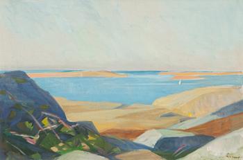Carl Gunne, oil on canvas, signed.