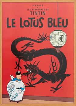 Hergé, offset 24 st "Tintin".