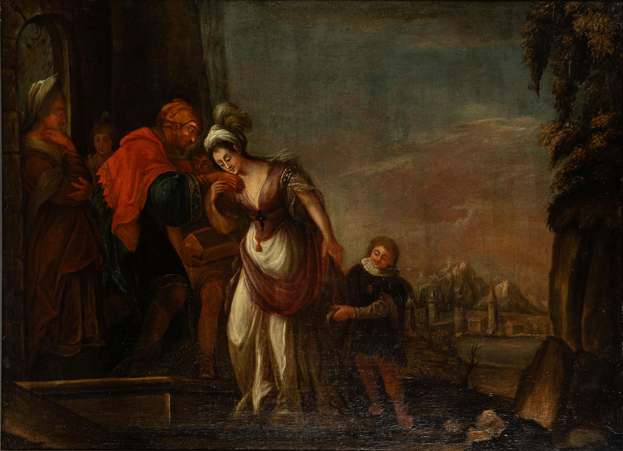 Jacob Jacobsz de Wet, hans art, Allegorisk scen.