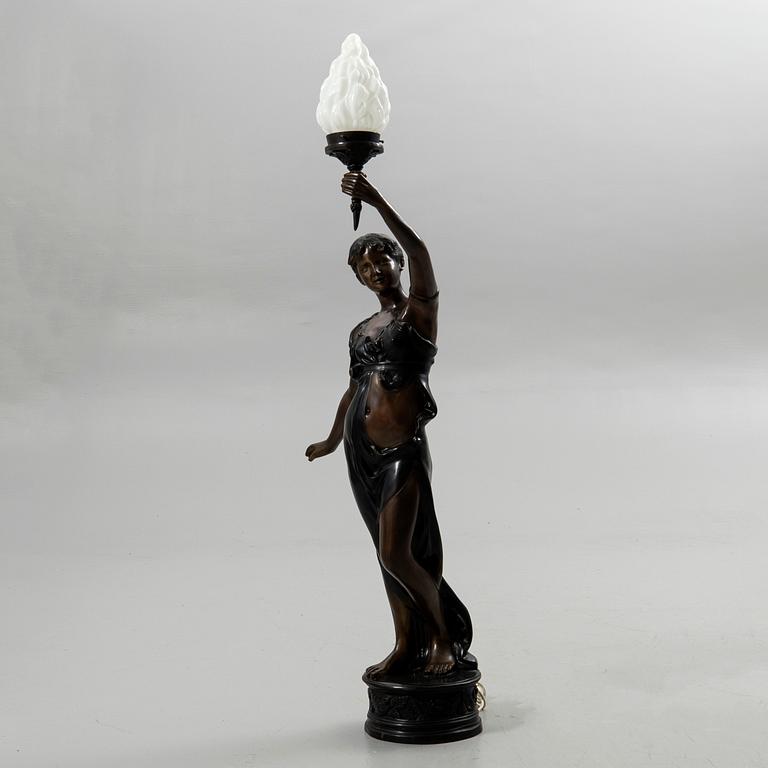 Floor lamp, 20th century.