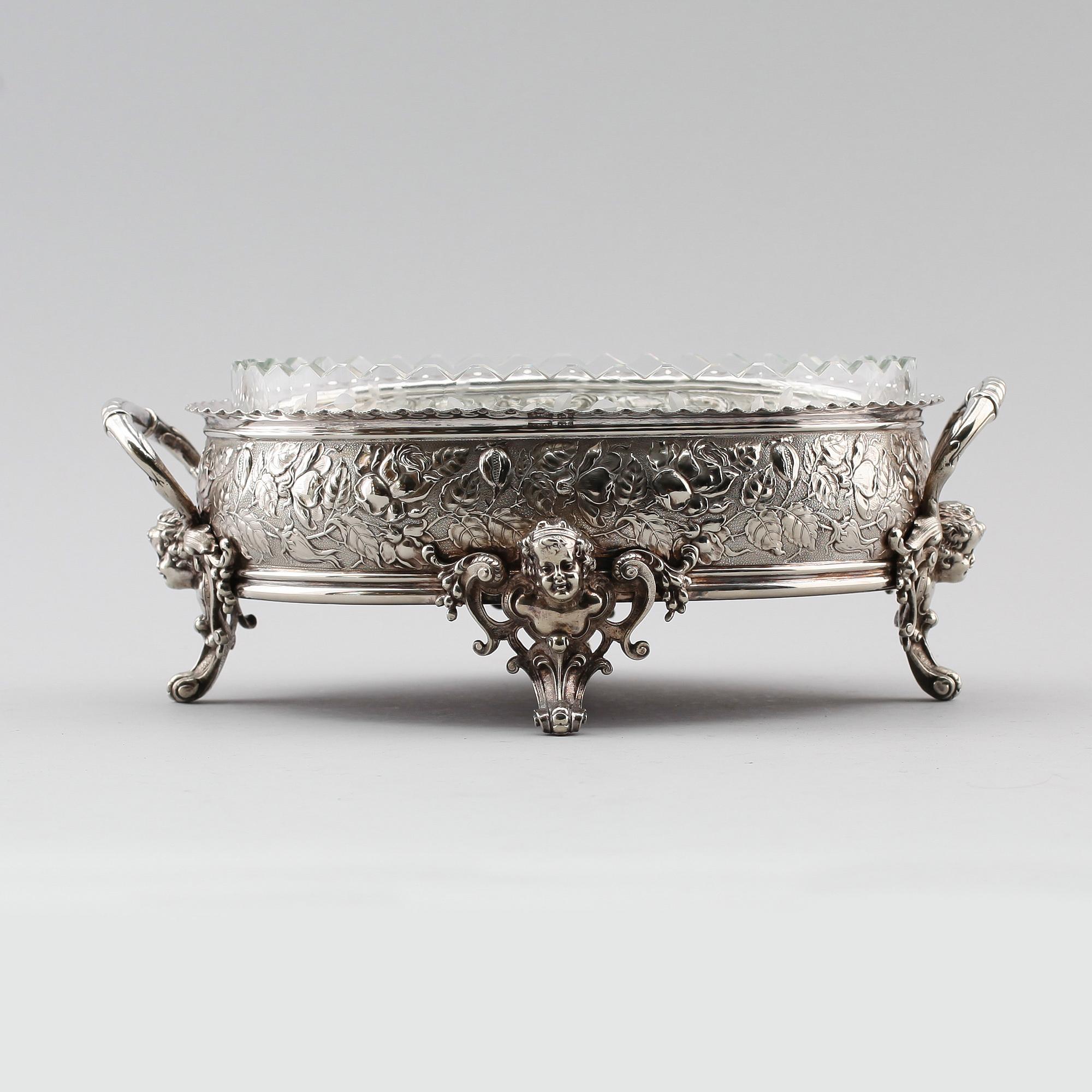 JARDINJÄR, nysilver, AG Dufva, 1900-talets första hälft.