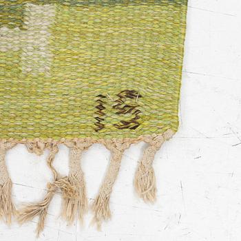 Ingegerd Silow, matta, rölakan, signerad IS,  ca 204 x 136 cm.