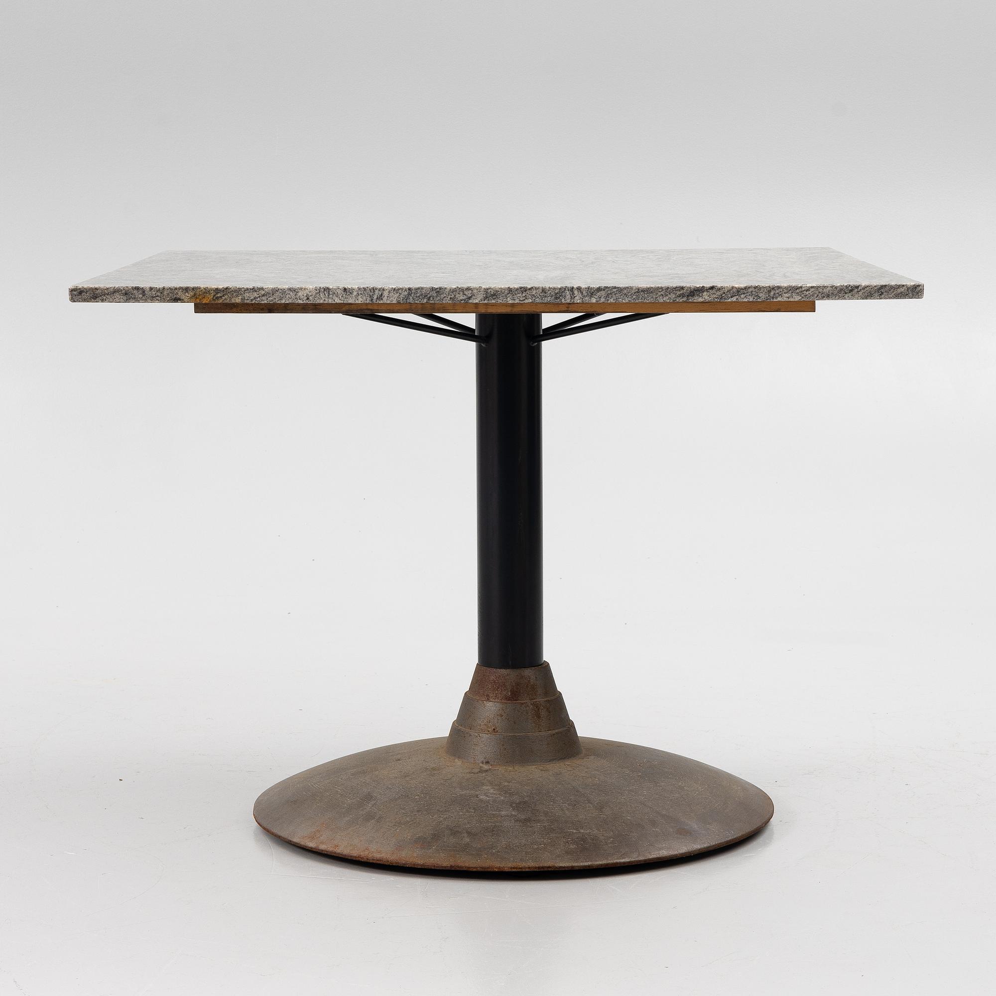 A contemporary table.
