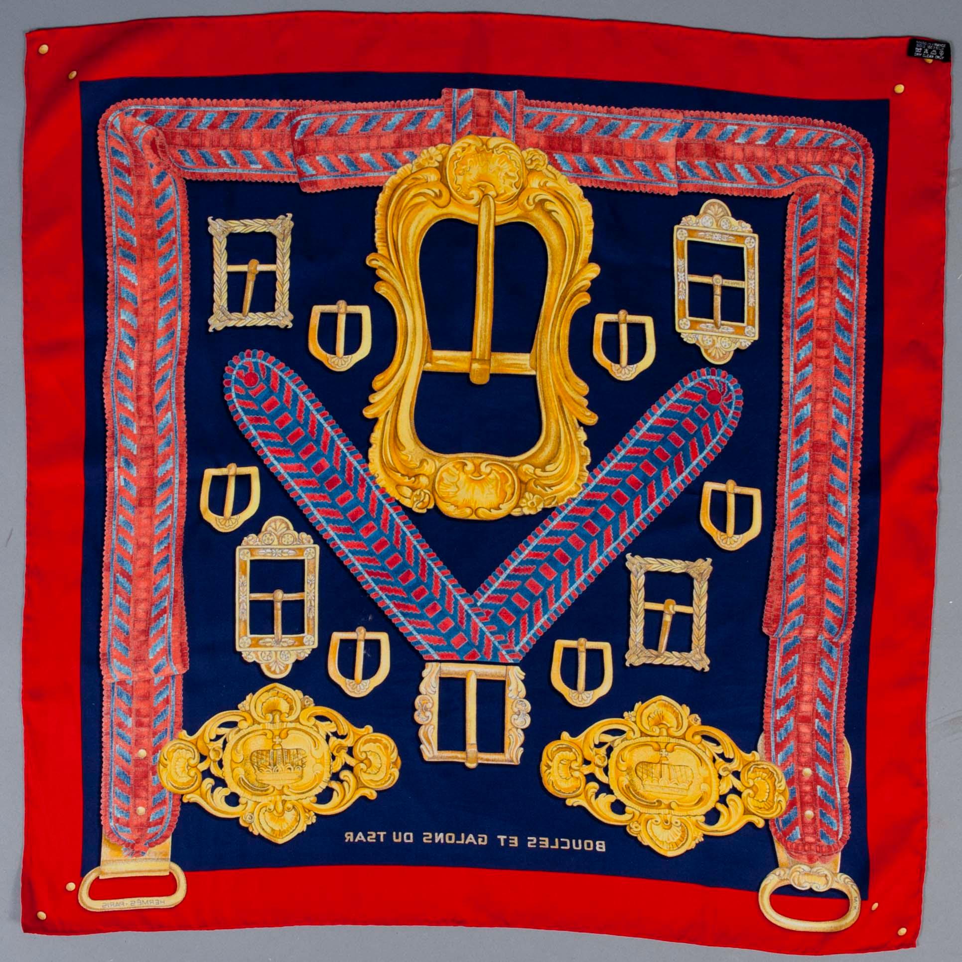 SCARF, "Boucles et Galons du Tsar", Hermès.