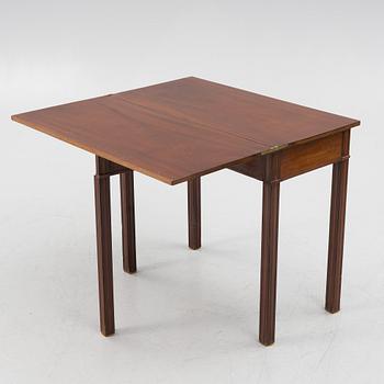 A Gustavian games table, circa 1800.