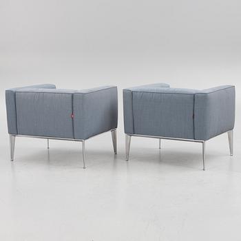 Jean-Marie Massaud, armchairs, a pair, 'Sean', Arper, Italy.