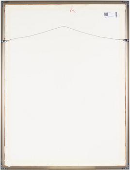 Jasper Johns, färgserigrafi.