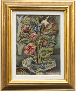 Olle Nordberg, Flower still life.