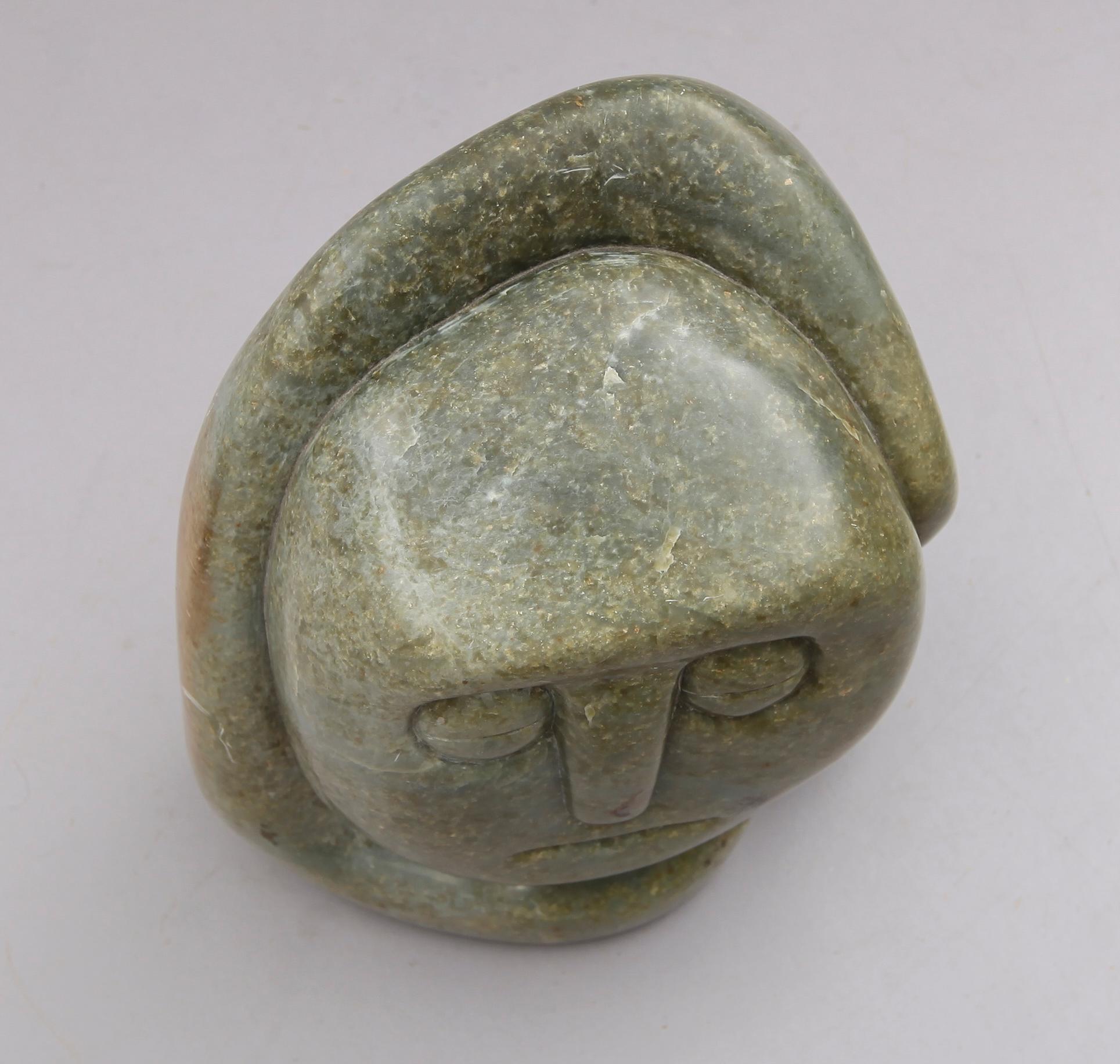 FANIZANI AKUDA, skulptur, sten, Shona Sculpture, signerad.