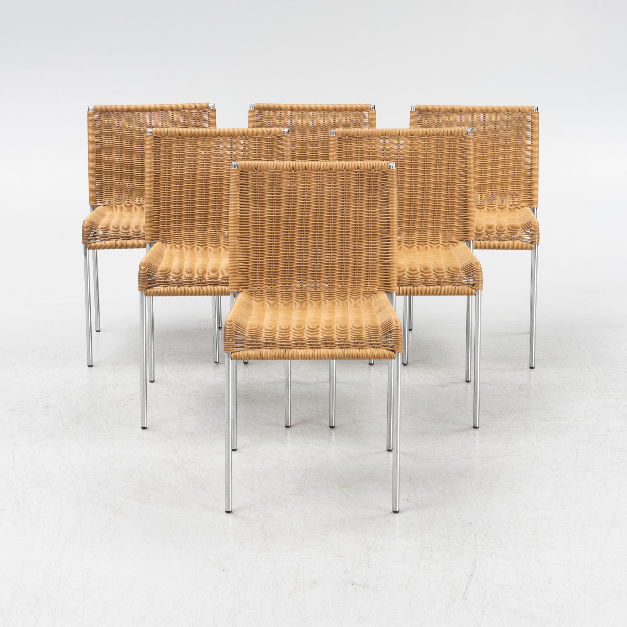 A set of six chairs from ROOM, 21st Century.
