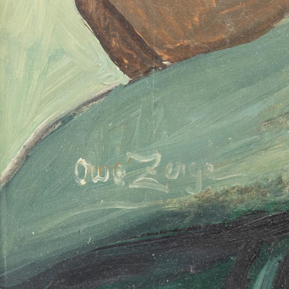 Owe Zerge, Still Life with Amaryllis.