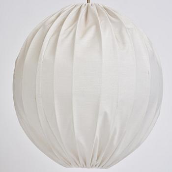 Bertil Brisborg, attributed to, an imposing pair of ceiling lamps, Nordiska Kompaniet, ca. 1957-60.