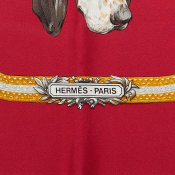 Hermès, scarf, "Le Laisser courre".