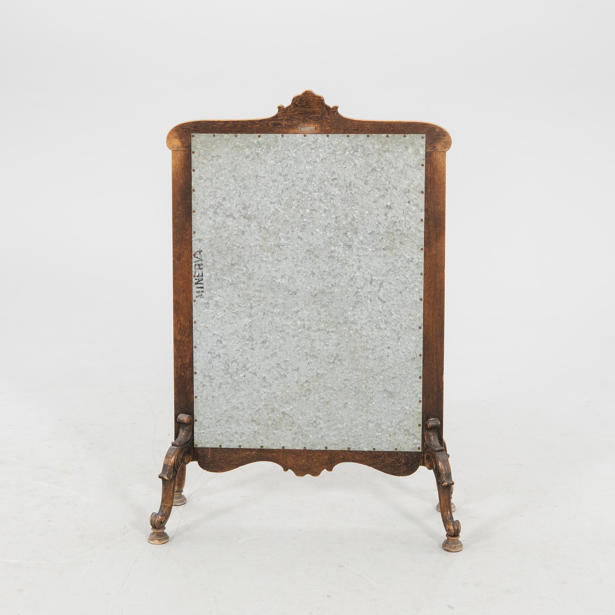 Brass screen, first half of the 20th century.