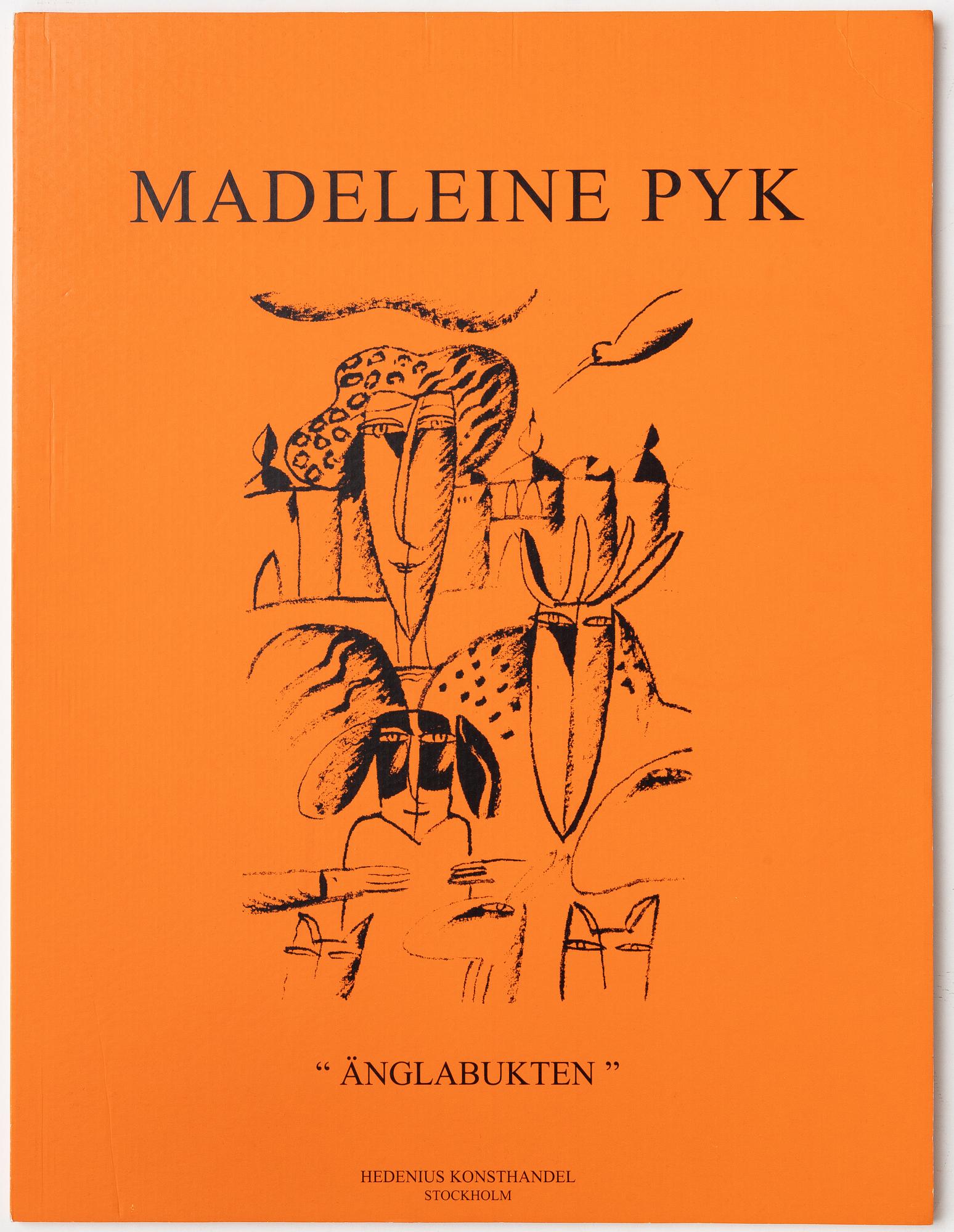 Madeleine Pyk, "Änglabukten", mapp med tre färglitografier.