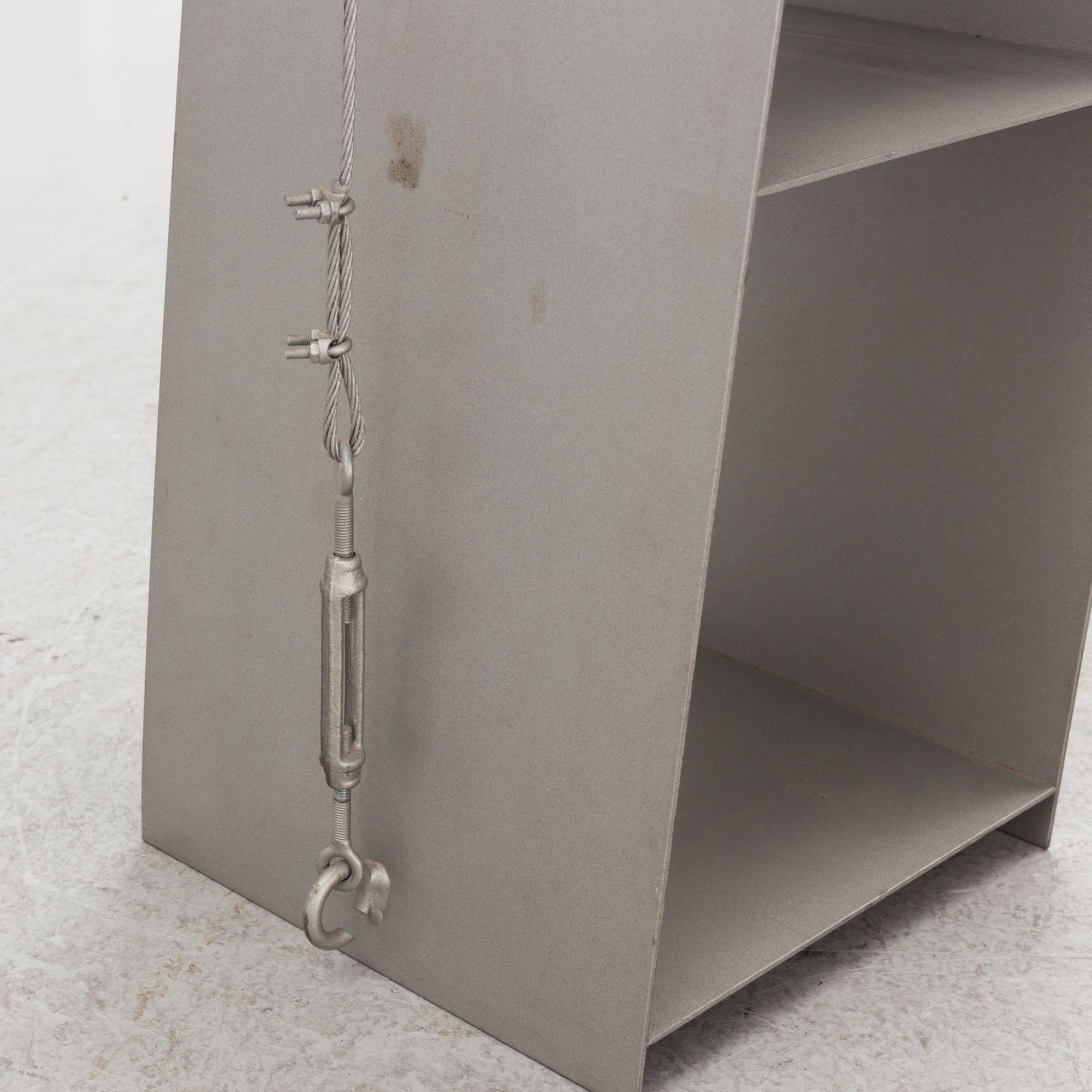 Wolfgang Laubersheimer, shelf, "Tensolibreria WL2", MisuraEmme, Italy, post-1985.