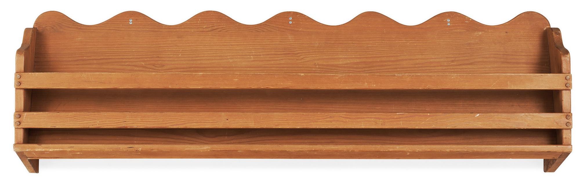 AXEL-EINAR HJORTH, tillskriven, vägghylla, troligen modell "Utö", Nordiska Kompaniet.