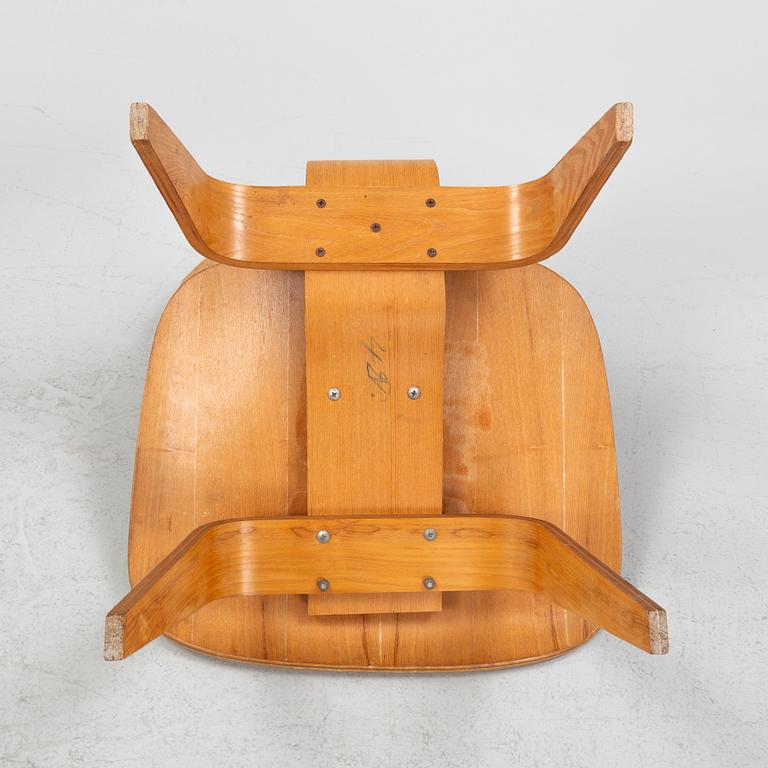 Charles & Ray Eames, fåtöljer, ett par, "LWC", Herman Miller, USA, 1950/60-tal.