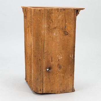 A Swedish corner cabinet from Dalarna, dated "Anno 1800".