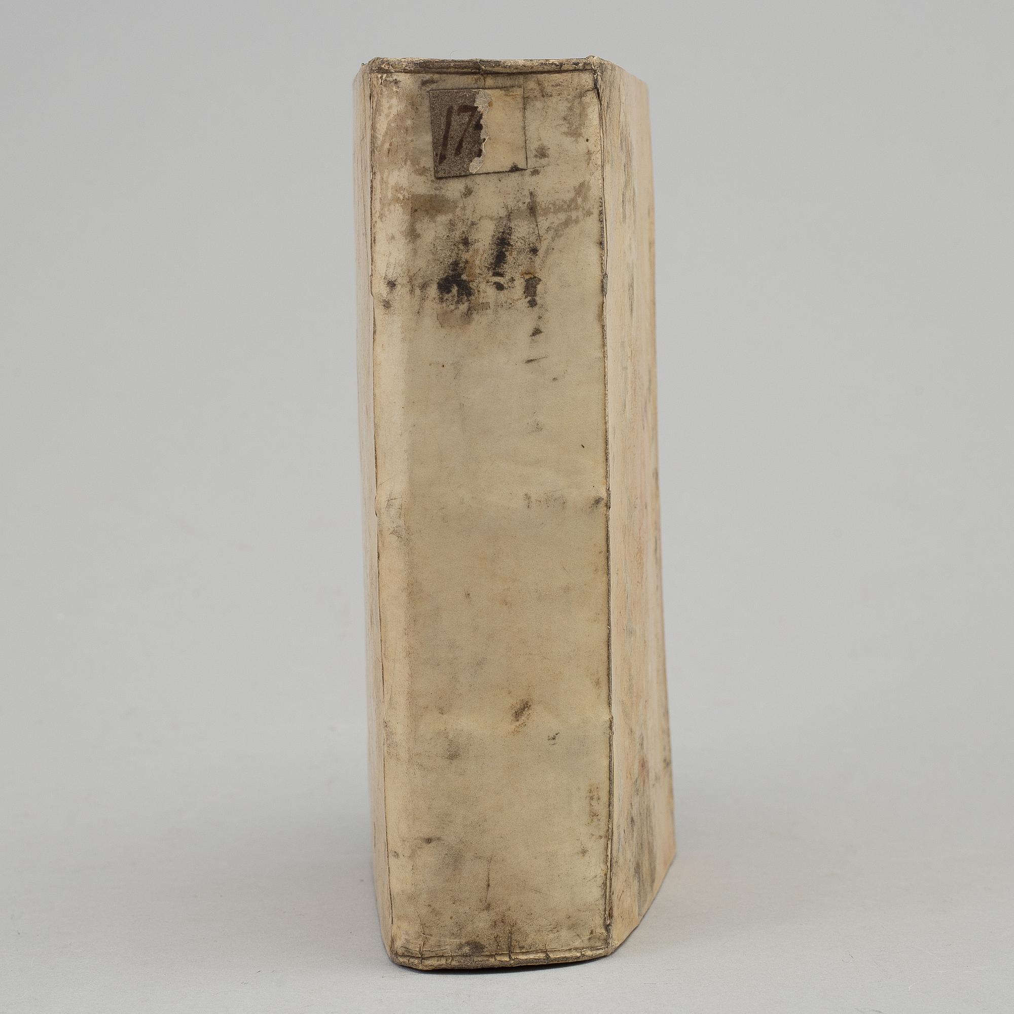 A BOOK, Michael Olai Wexionius Gyldenstolpe, Åbo, 1650.