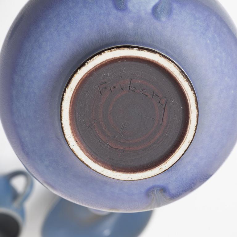 Berndt Friberg, a three piece tea service, Gustavsberg Studio, 1956.
