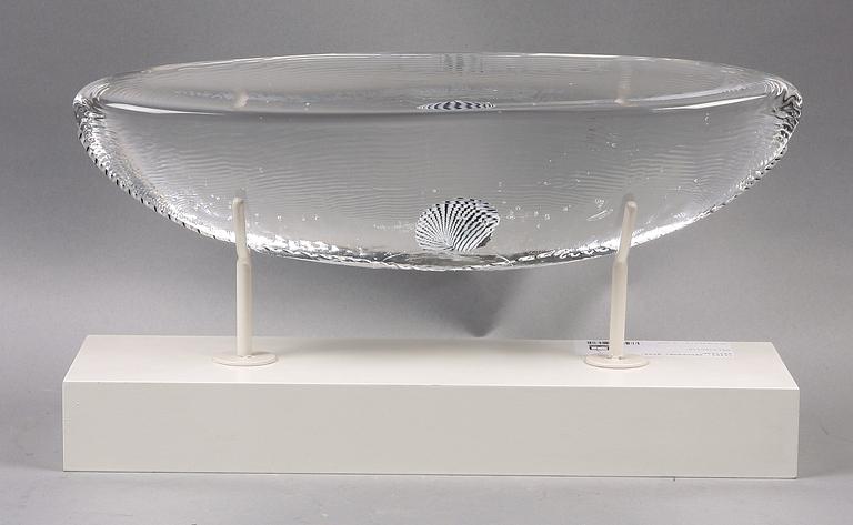SKULPTUR, glas, Bertil Vallien. Sign o numr 98501. Tillverkad 1985.