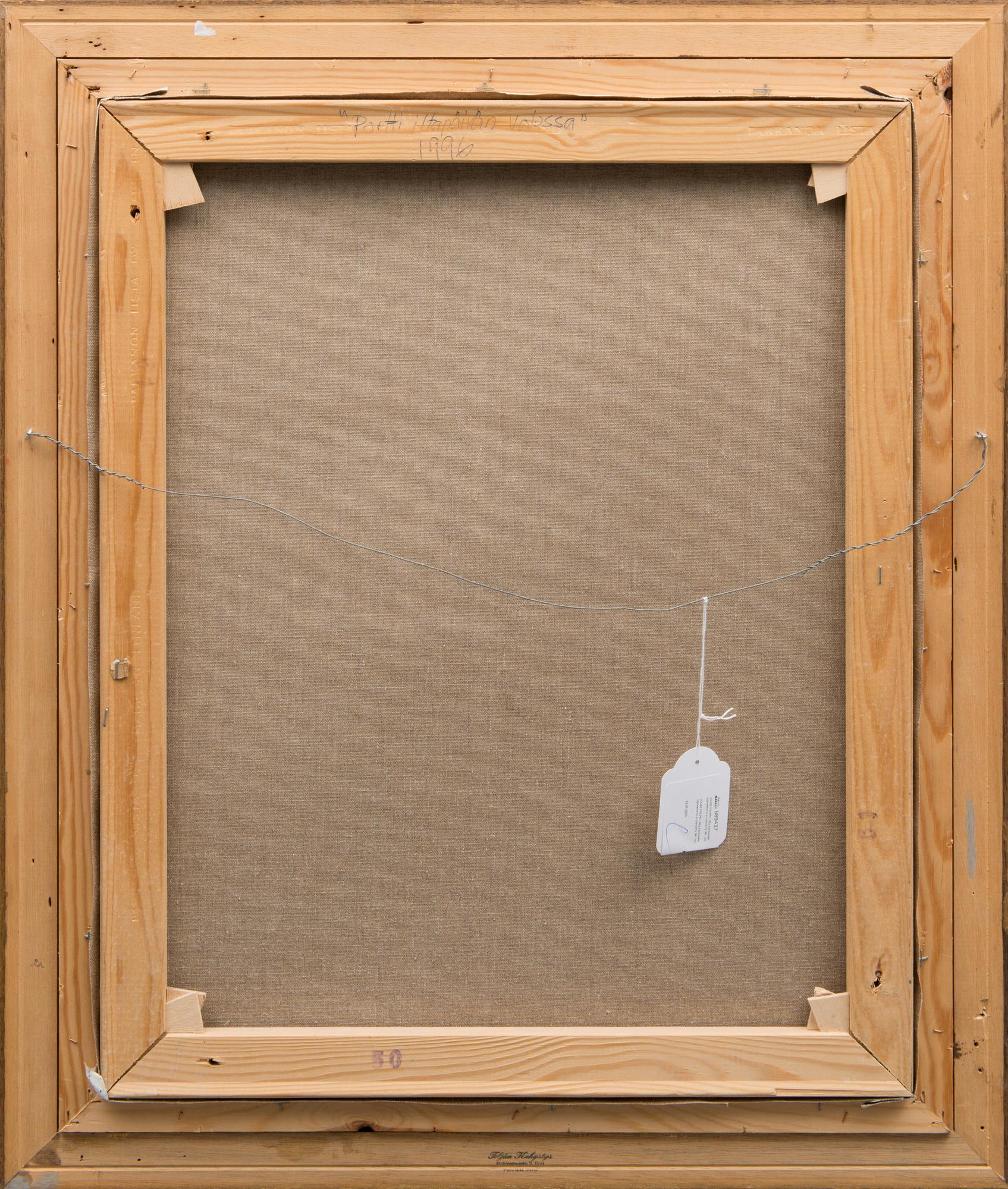 JOUNI PALMU, öljy kankaalle, signeerattu ja päivätty 96.