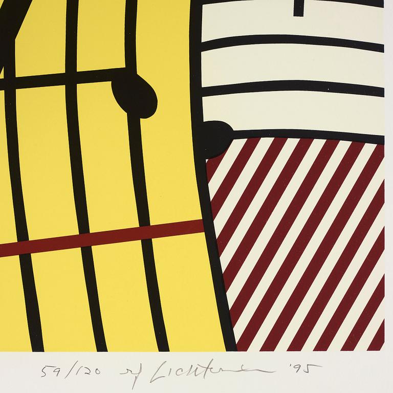 Roy Lichtenstein, "Composition IV".