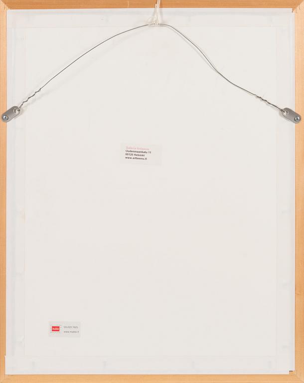 Kuutti Lavonen, etching, signed and dated 2008, numbered 4/75.