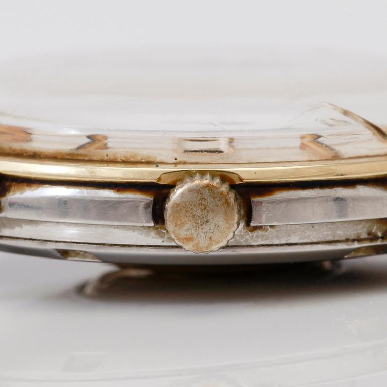 ARMBANDSUR, Omega Constellation, Automatic, guld på stål.