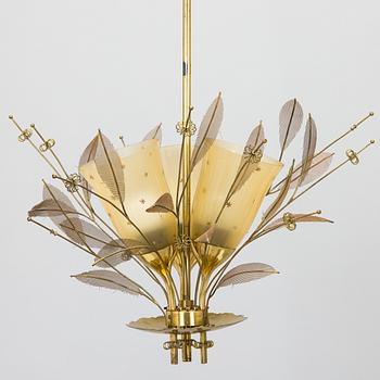 Paavo Tynell, taklampa, modell 9029/3, Taito Oy, 1900-talets mitt.