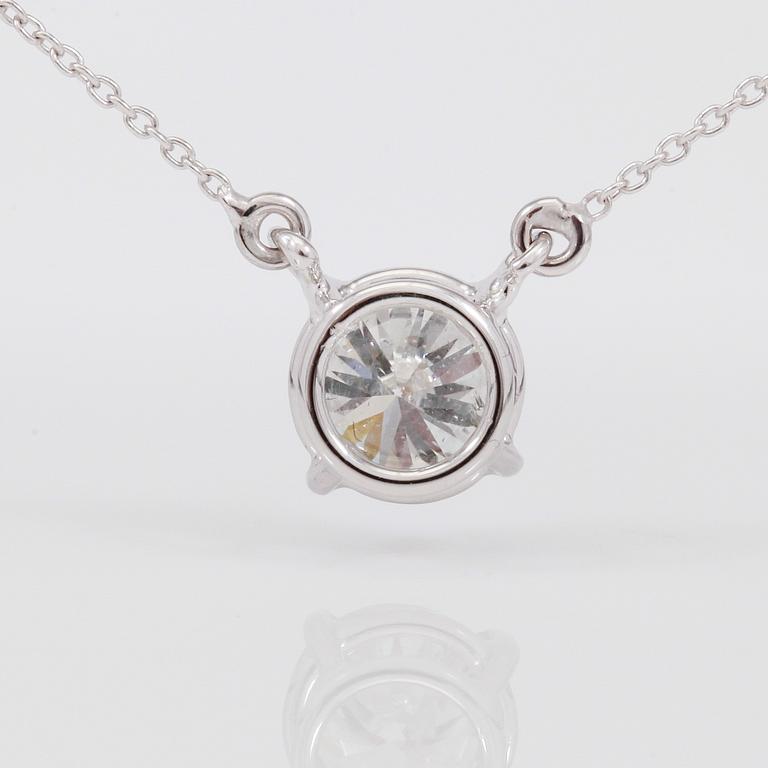 COLLIER, briljantslipad diamant 0.70 ct.