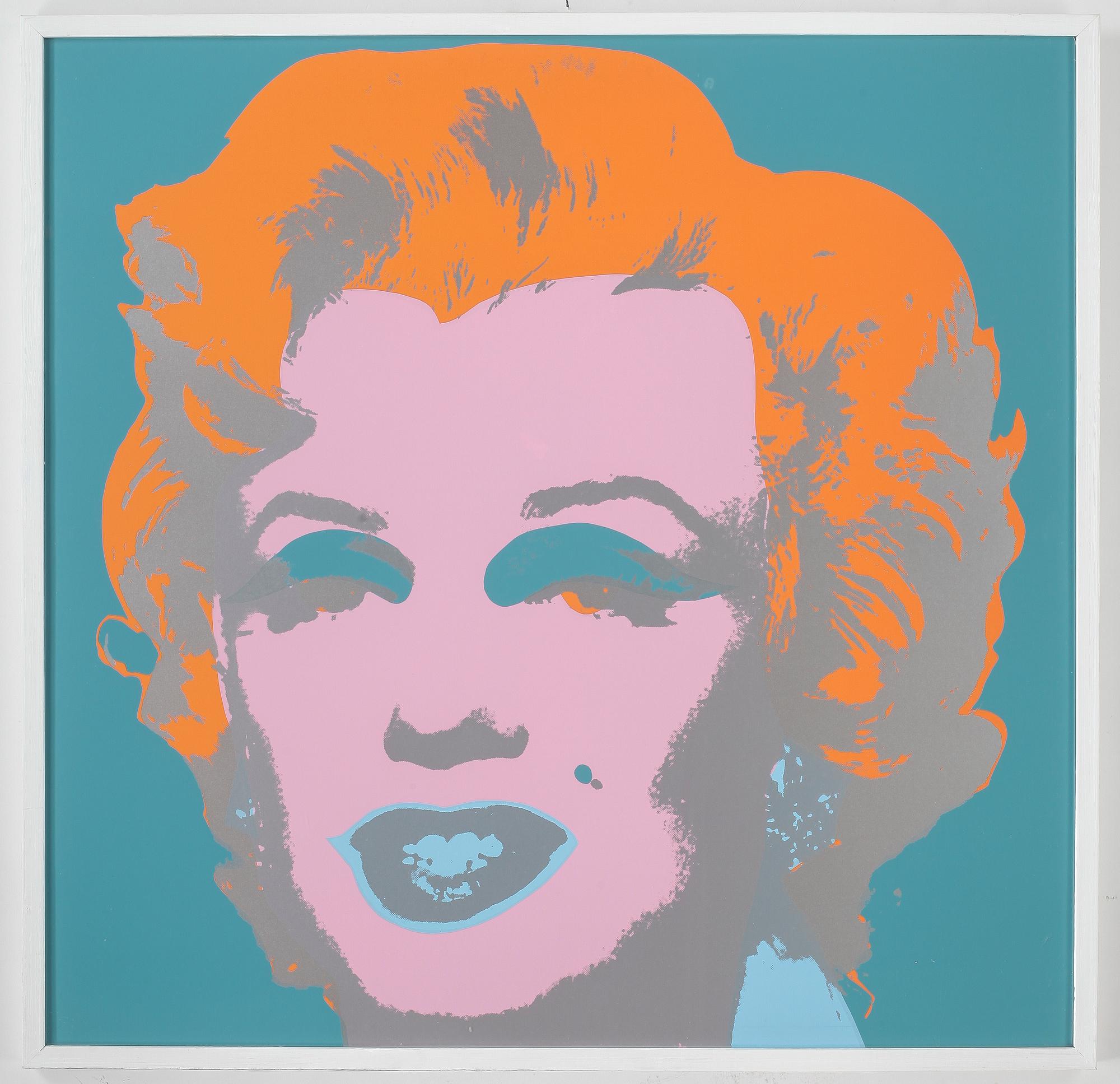 ANDY WARHOL, efter, färgserigrafi.