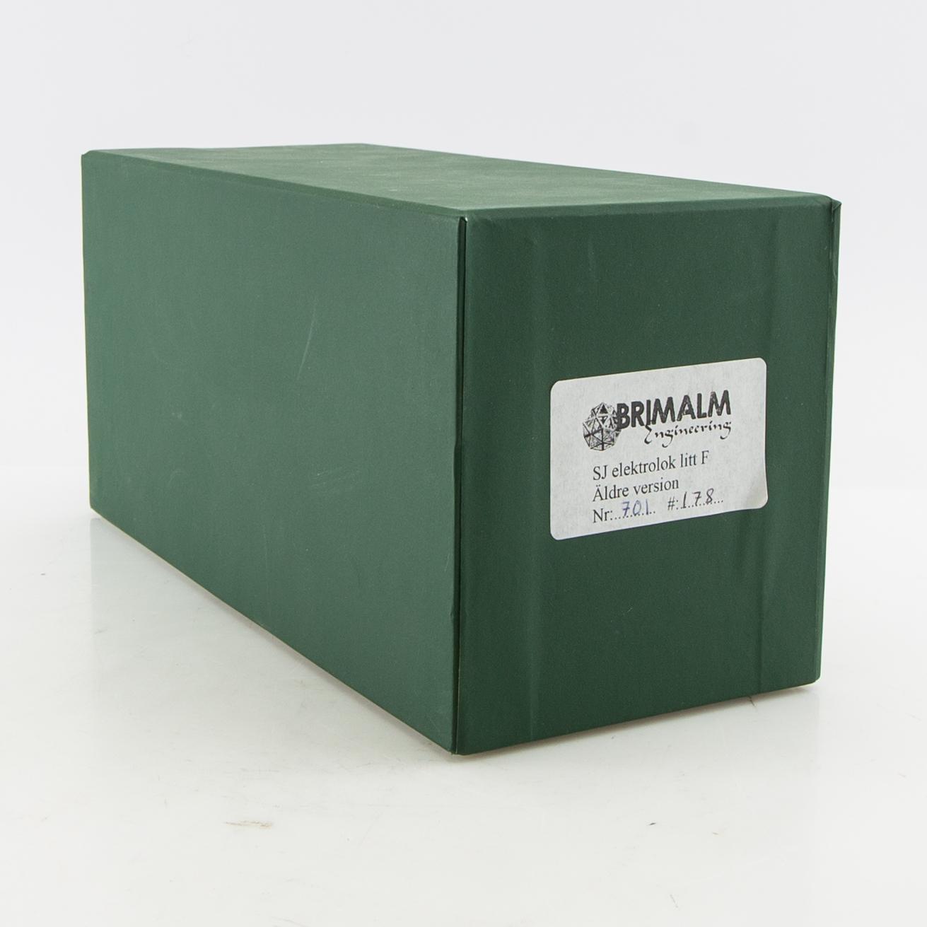 Brimalm SJ elektrolok litt F (äldre version) nr 701 #178.