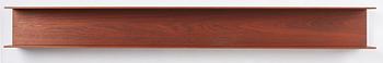 Walter Wirz, a rosewood hanging wall shelf, Wilhelm Renz, Germany, 1960s.