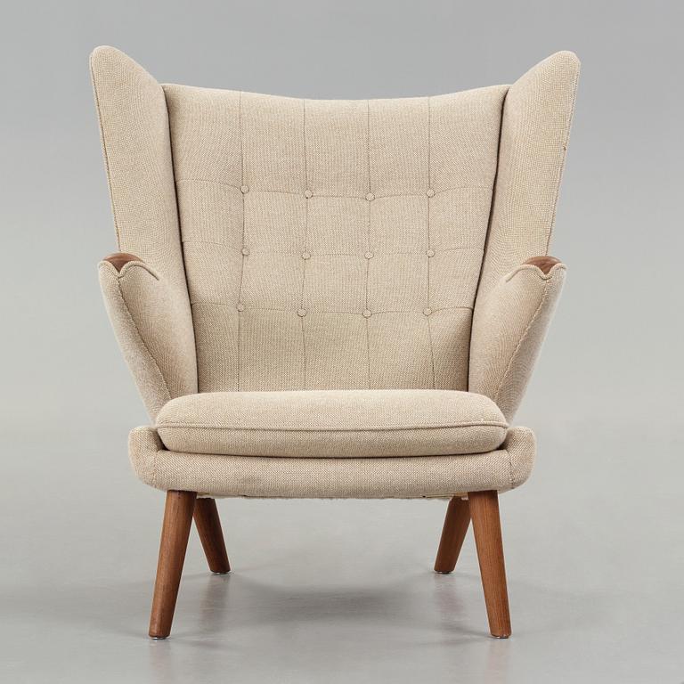 Hans J. Wegner, fåtölj, "Bamse/Papa bear", AP-Stolen, Danmark, 1960-tal.