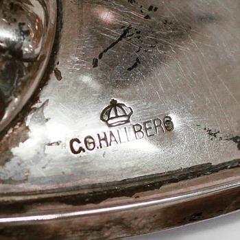 VÄGGLAMPOR, 1 par, CG Hallberg, 1900-talets första hälft.