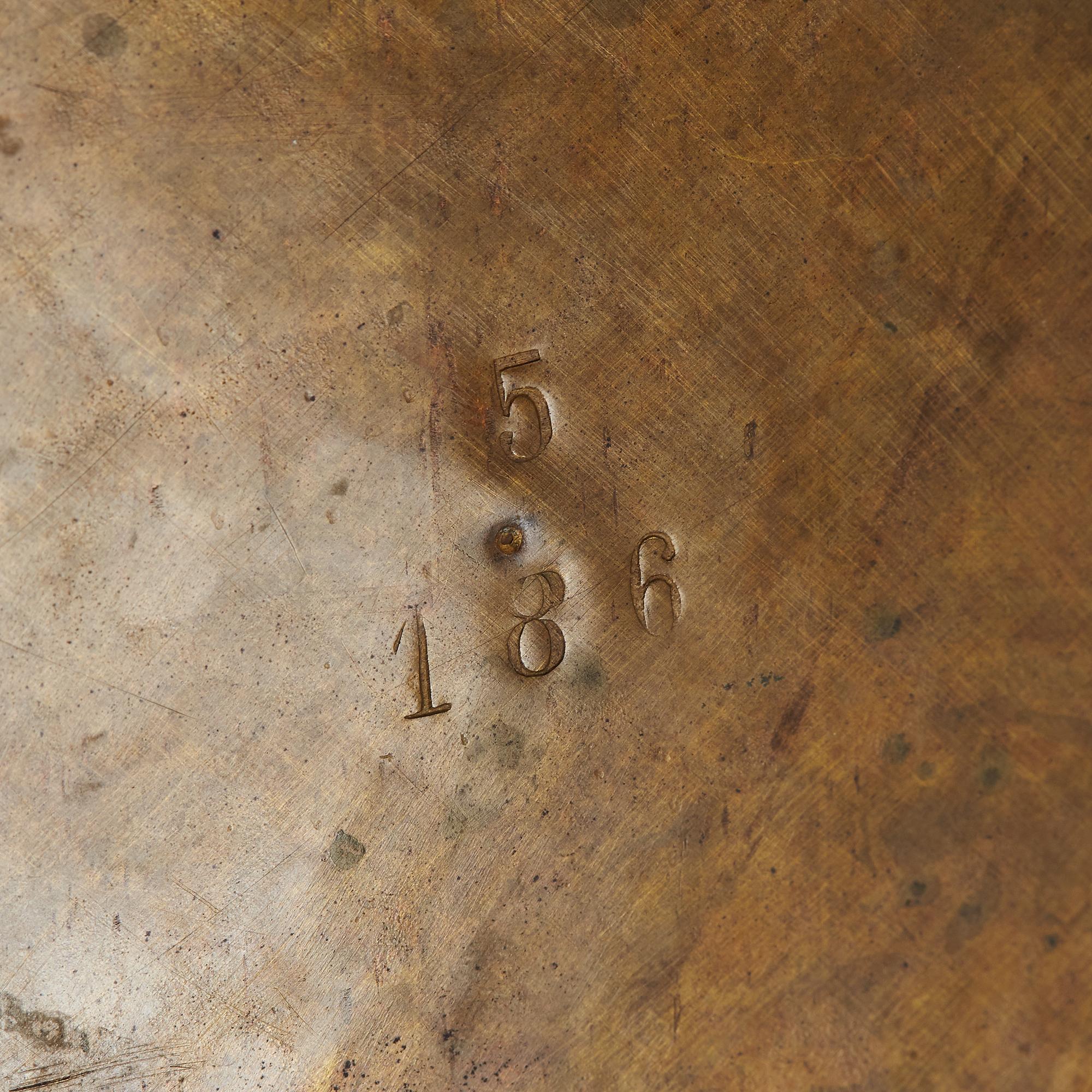 URNA, mässing 1800-tal.