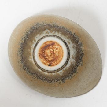 Gunnar Nylund, kanna, vas och skål, stengods, Rörstrand.