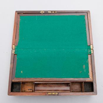 SKRIVSCHATULL, England, 1800-tal.