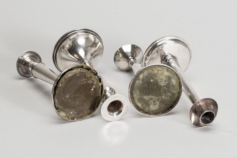 LJUSSTAKAR 2 par, silver, TESI, Göteborg 1959 och 1969.