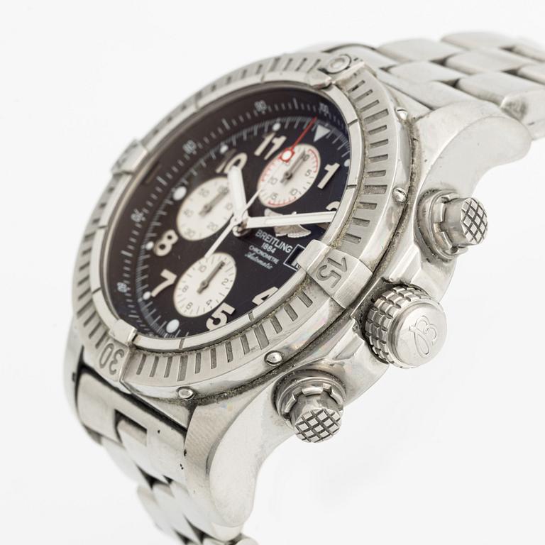 Breitling, Super Avenger, chronograph, wristwatch, 48.4 mm.