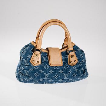 VÄSKA, "Denim Pleaty", Louis Vuitton.
