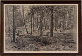 IVAN IVANOVITCH SHISHKIN, METSÄNÄKYMÄ.