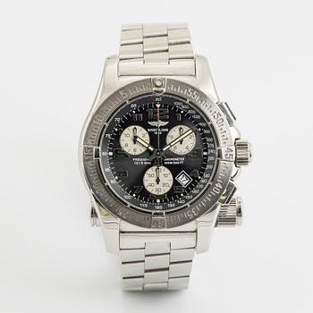 Breitling, Emergency Mission, chronograph, wristwatch, 45 mm.