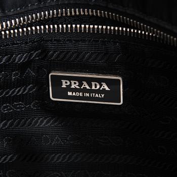 Prada, a nylon handbag.