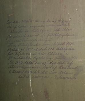 SALSKÅP, barock. 1700-tal.