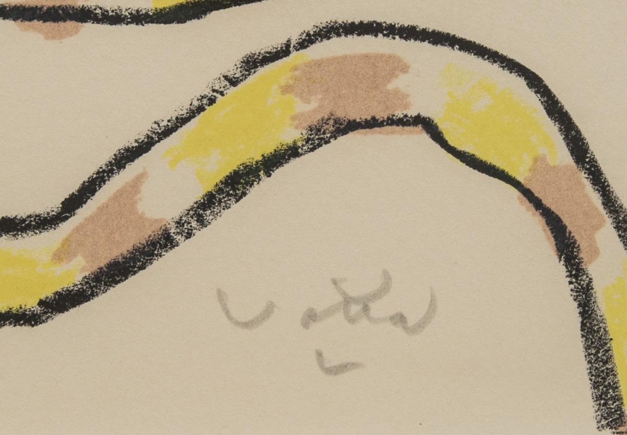 ROBERTO MATTA, litografi, signerad och numrerad 77/300.